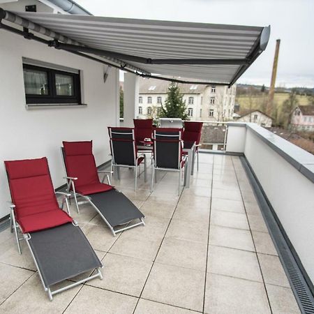 Bodensee-Fewo Modernes & Top-Ausgestattetes Appartement Incl Netflix, Fahrradgarage อูลดิงเงน มึลโฮเฟิน ภายนอก รูปภาพ