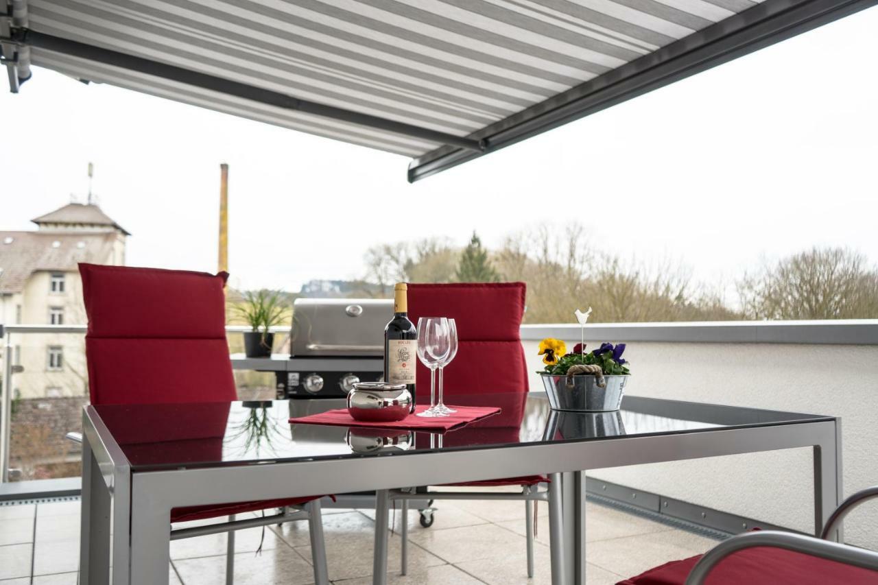 Bodensee-Fewo Modernes & Top-Ausgestattetes Appartement Incl Netflix, Fahrradgarage อูลดิงเงน มึลโฮเฟิน ภายนอก รูปภาพ